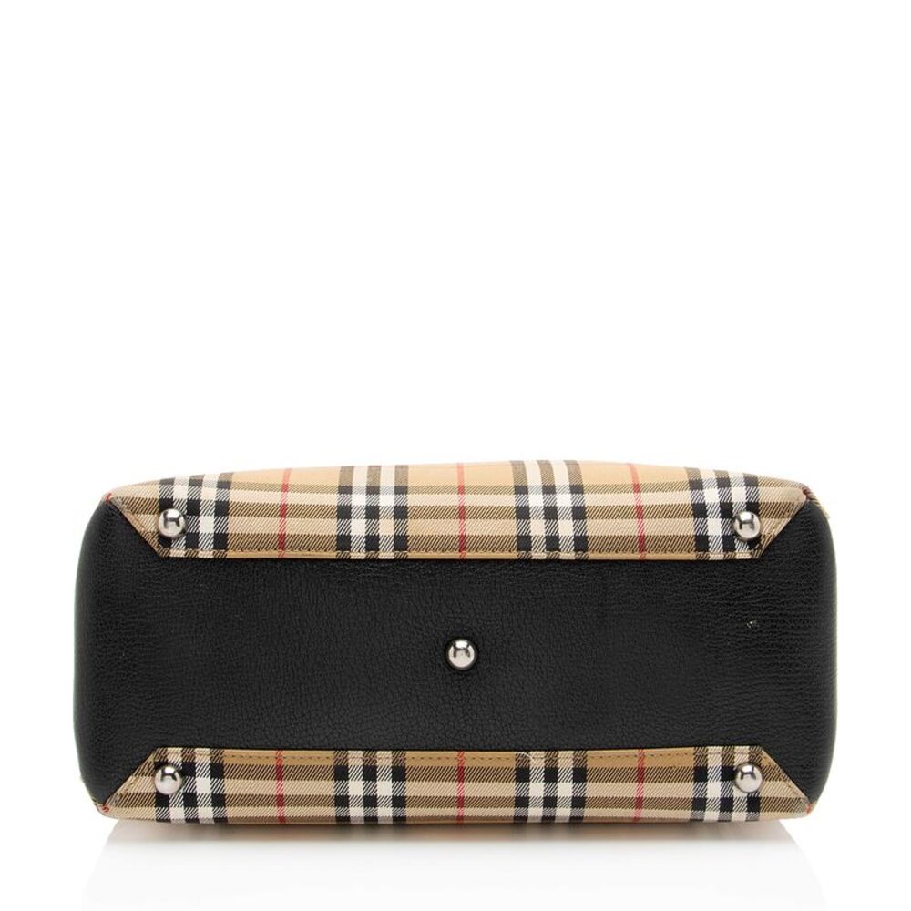 Burberry Vintage Check Banner Medium Tote - Picture 4 of 16
